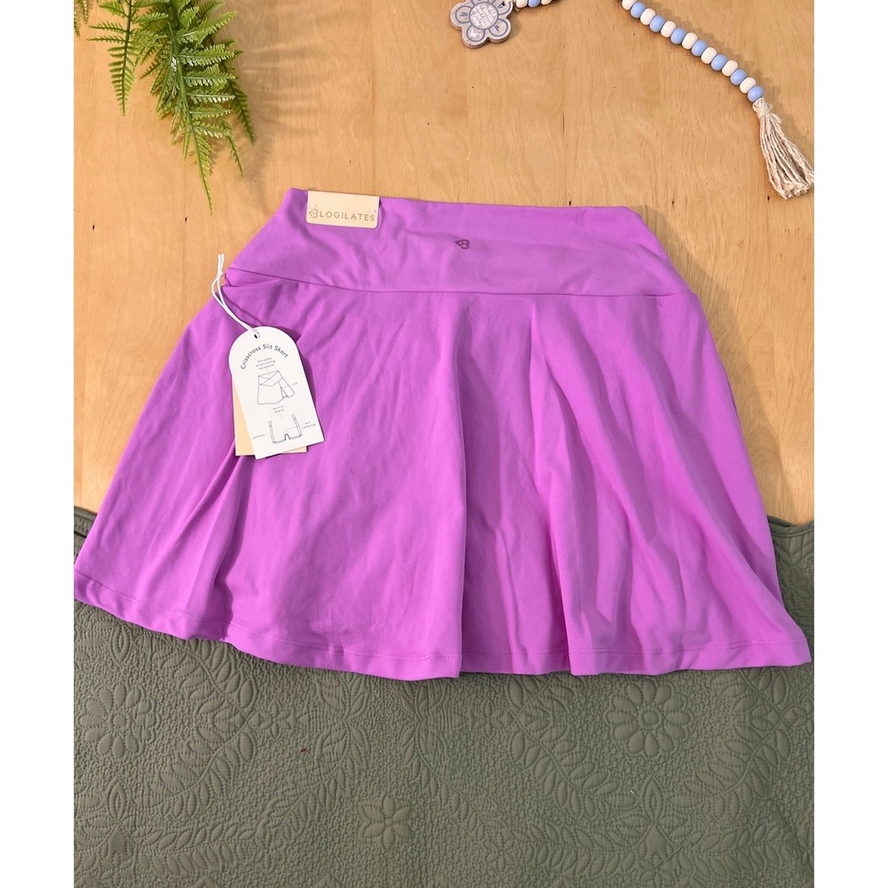 Blogilates Crisscross Slit Skort Size M -NWT - Picture 2 of 7
